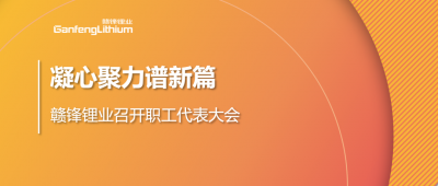 凝心聚力譜新篇 贛鋒鋰業(yè)第五屆職工代表大會(huì)順利召開